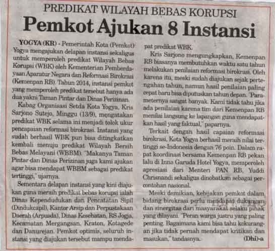 Kliping jogja terbaru