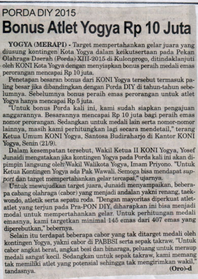 Kliping jogja terbaru