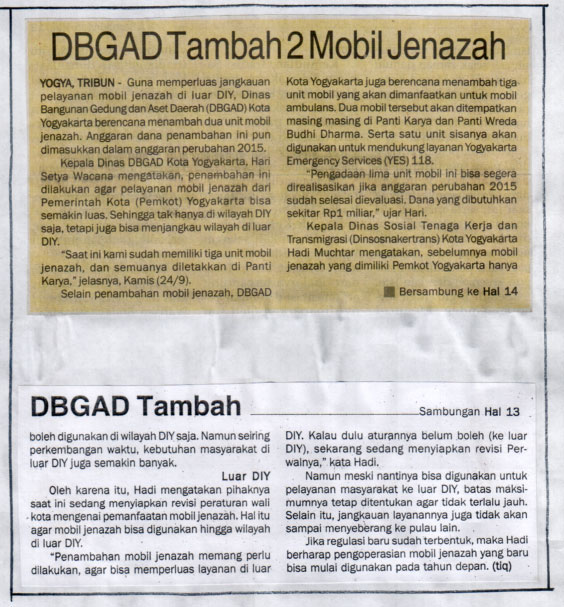 Kliping jogja terbaru