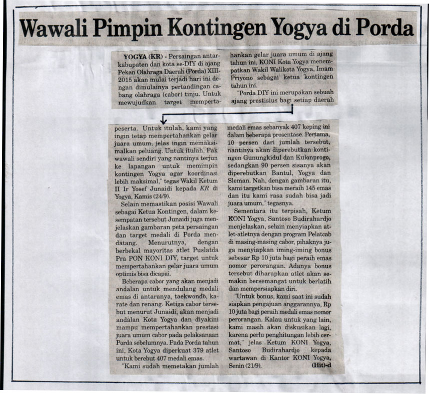 Kliping jogja terbaru