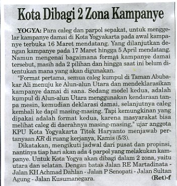 Kliping jogja terbaru