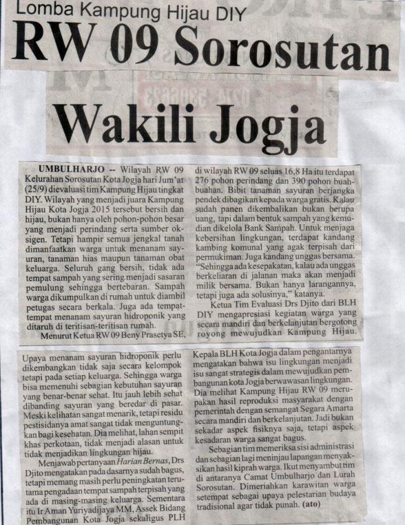 Kliping jogja terbaru