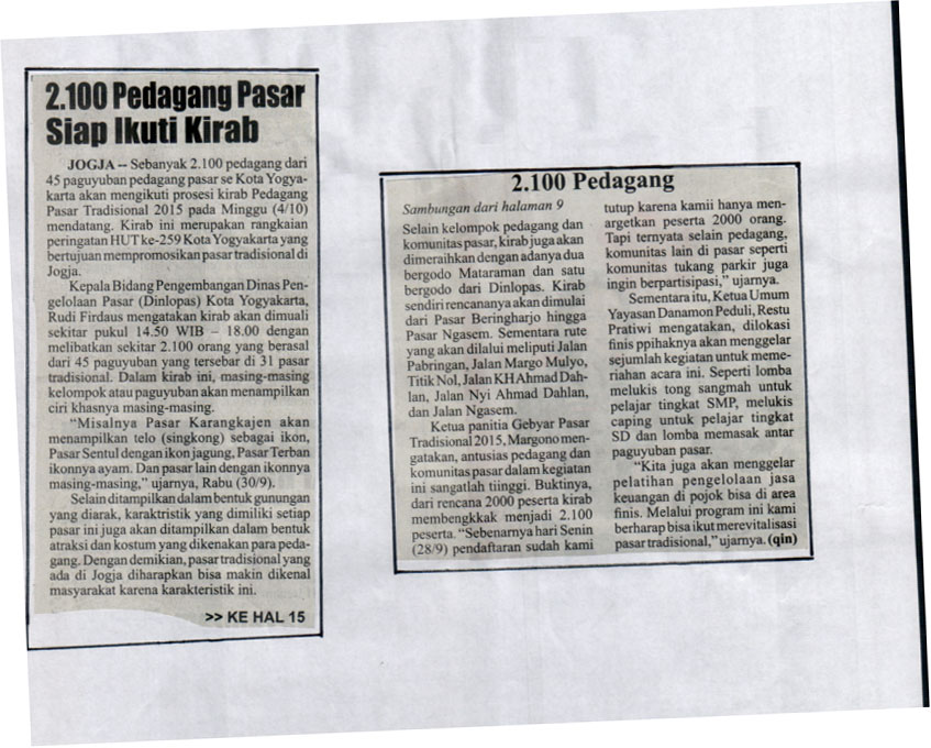 Kliping jogja terbaru