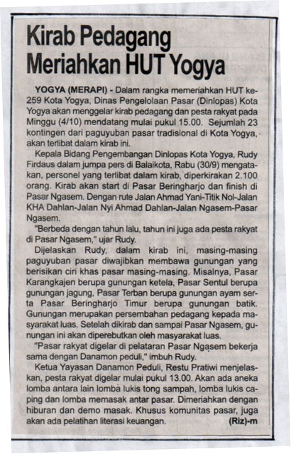 Kliping jogja terbaru