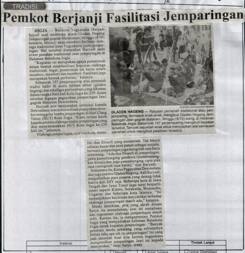Kliping jogja terbaru