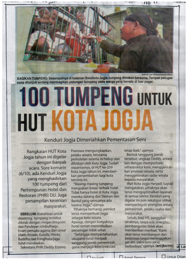 Kliping jogja terbaru