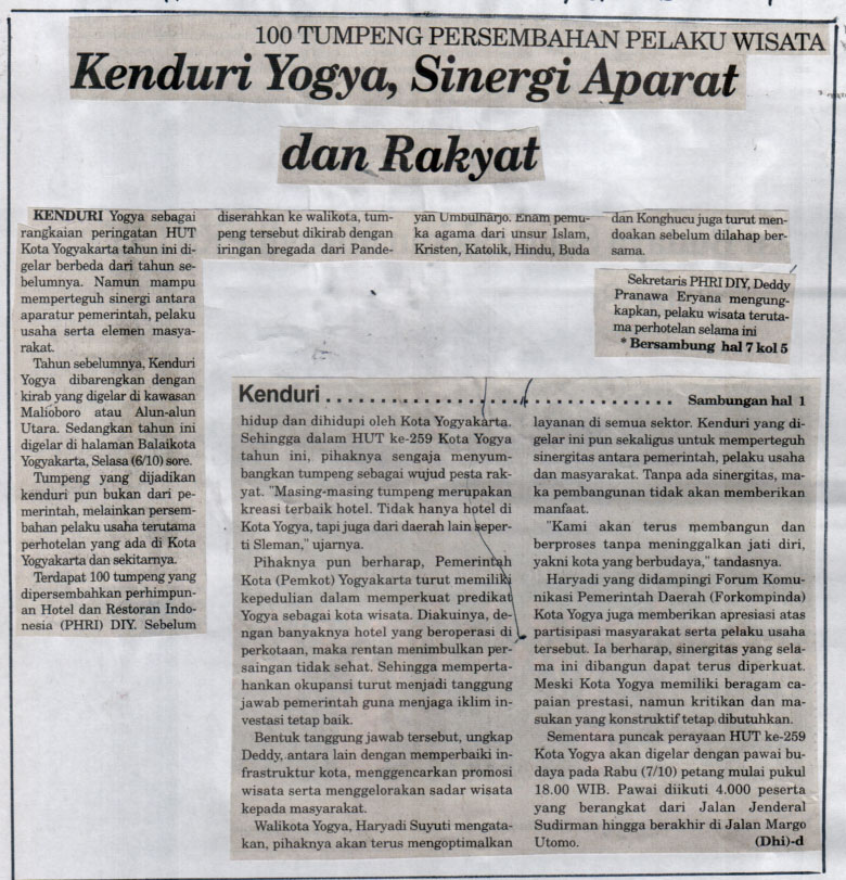 Kliping jogja terbaru