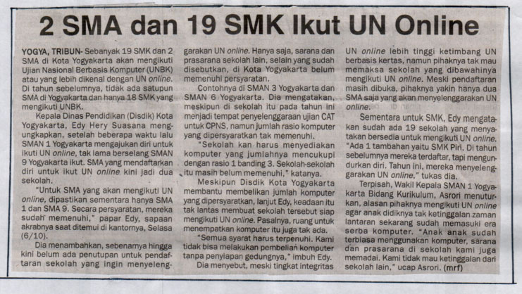 Kliping jogja terbaru