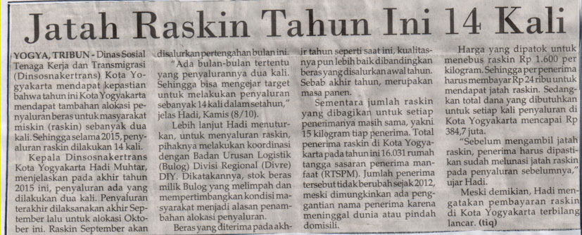 Kliping jogja terbaru