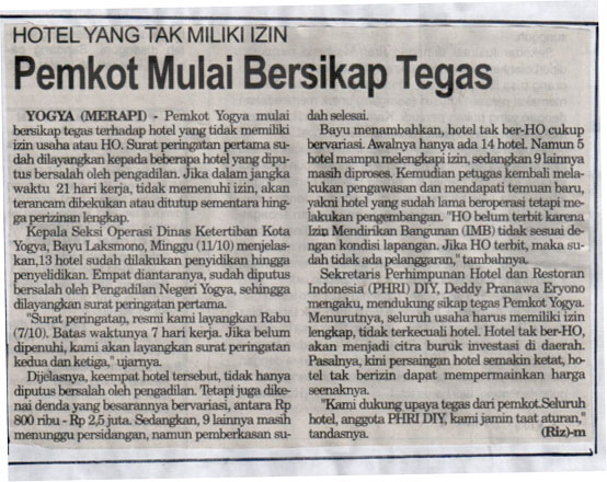 Kliping jogja terbaru