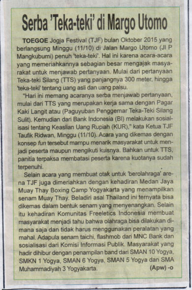 Kliping jogja terbaru
