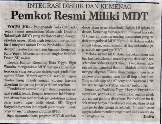 Kliping jogja terbaru