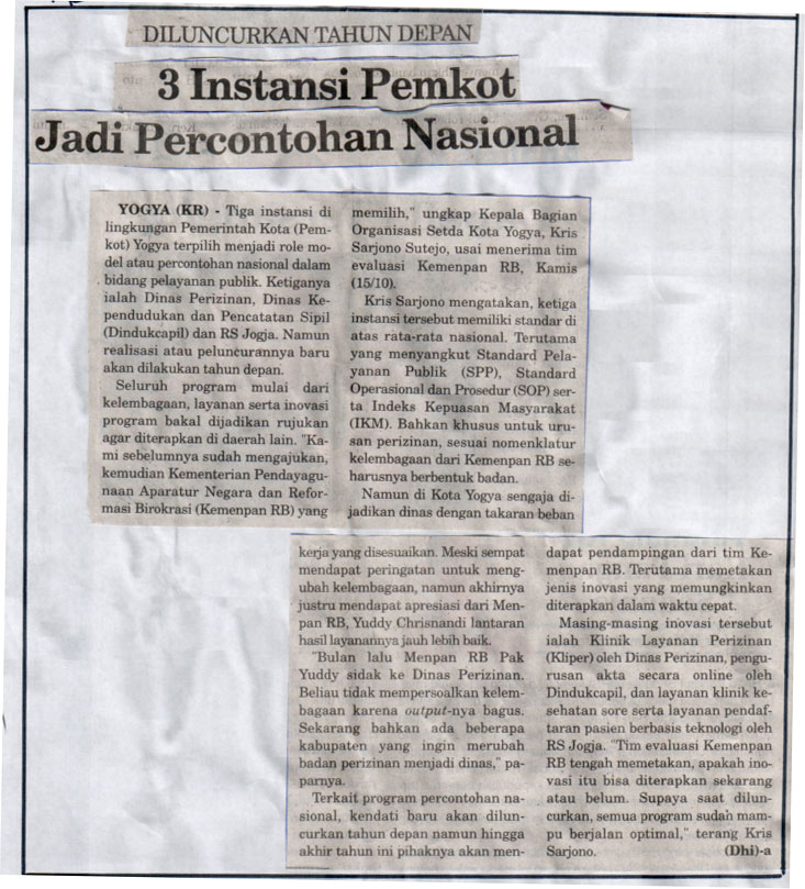 Kliping jogja terbaru