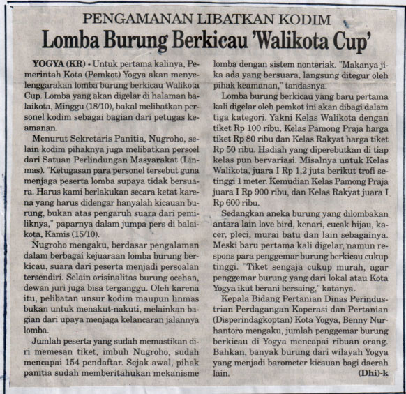 Kliping jogja terbaru