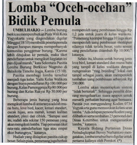 Kliping jogja terbaru