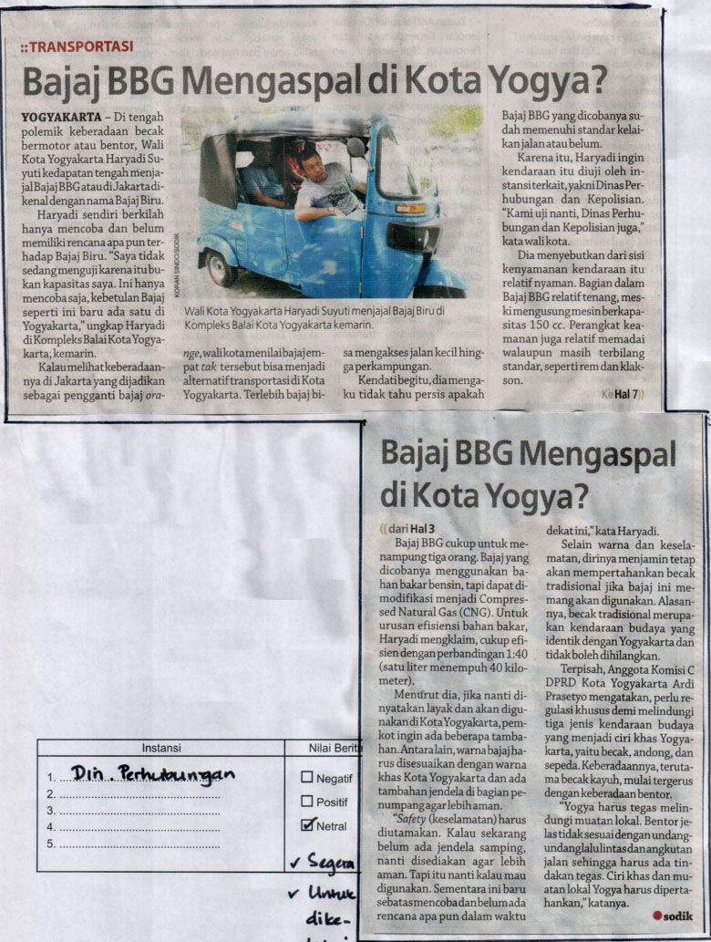 Kliping jogja terbaru