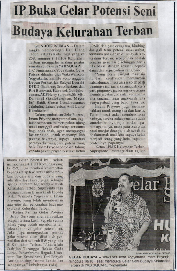 Kliping jogja terbaru