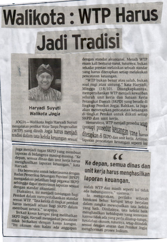 Kliping jogja terbaru