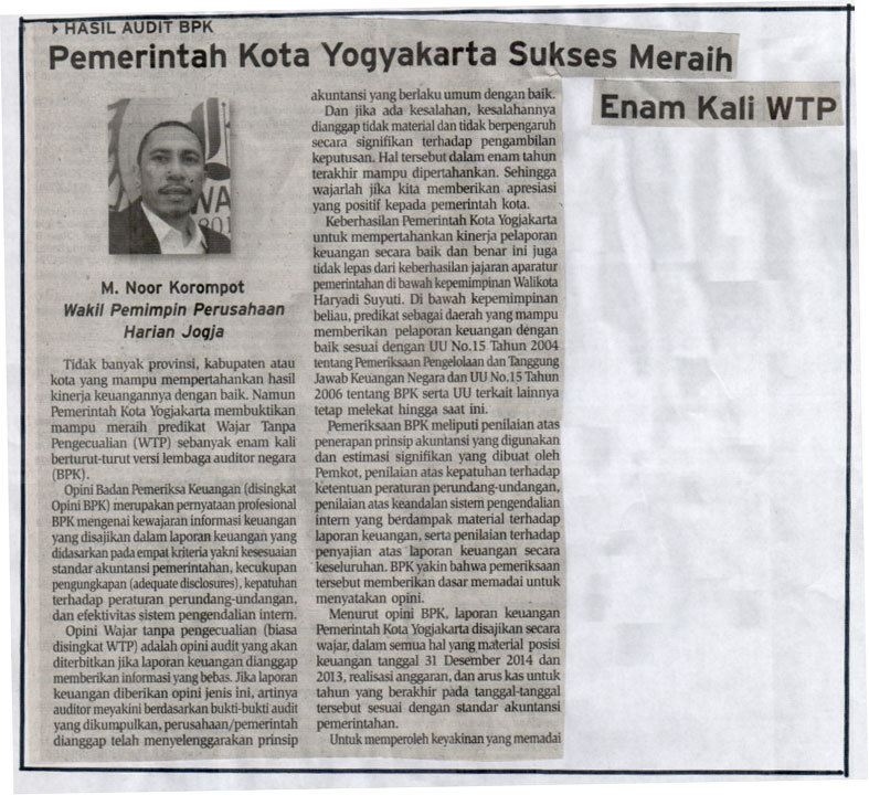 Kliping jogja terbaru