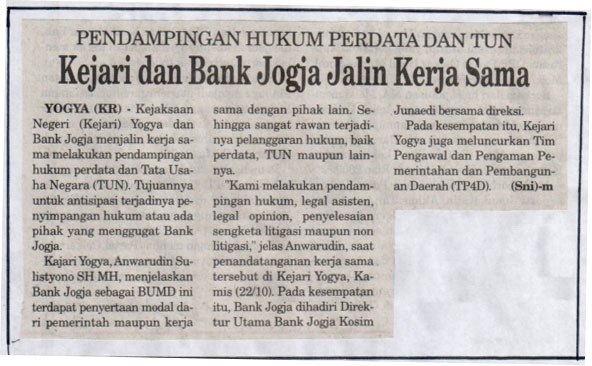 Kliping jogja terbaru