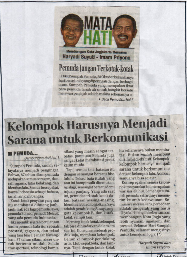 Kliping jogja terbaru