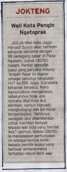 Kliping jogja terbaru
