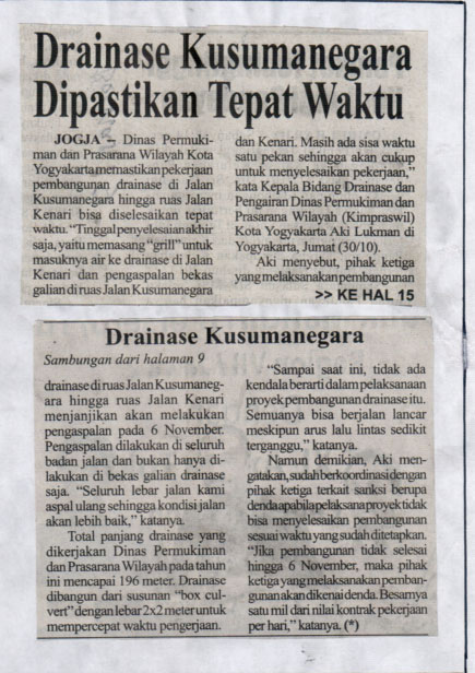 Kliping jogja terbaru