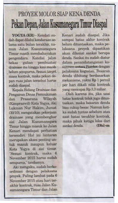 Kliping jogja terbaru