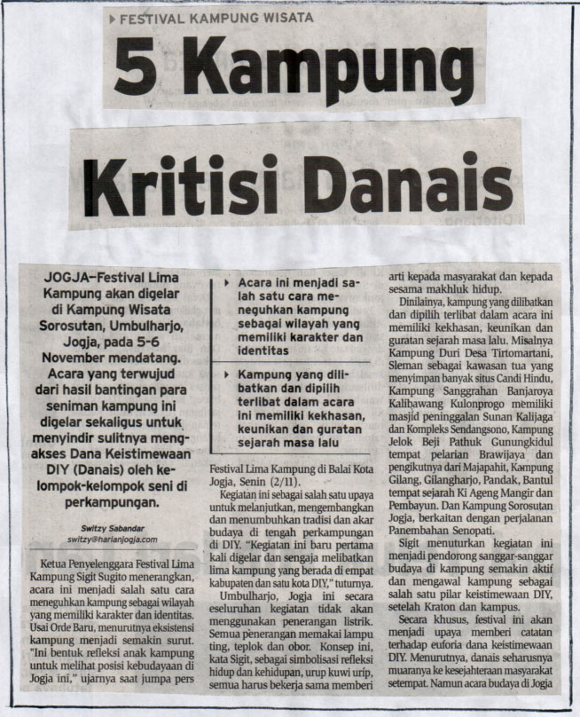 Kliping jogja terbaru