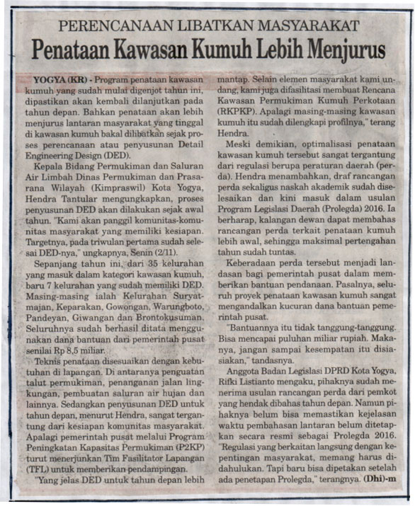 Kliping jogja terbaru