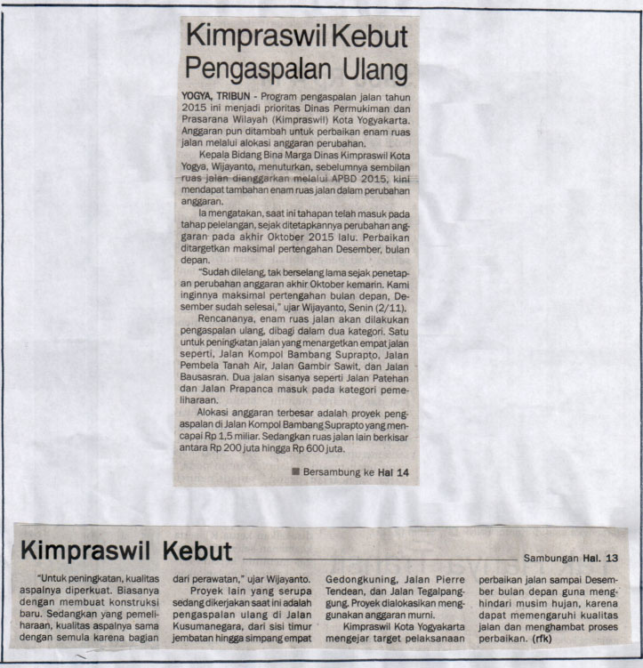 Kliping jogja terbaru