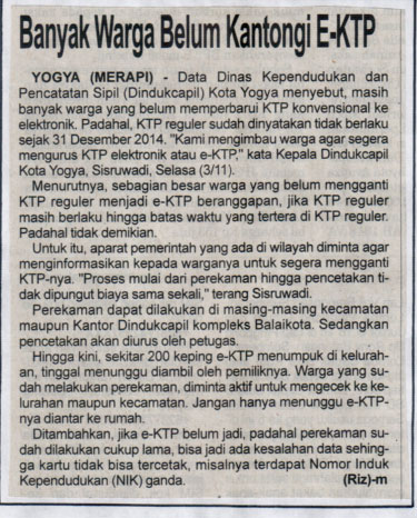 Kliping jogja terbaru