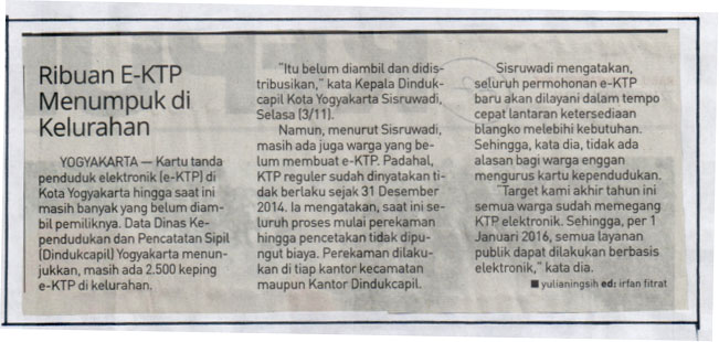 Kliping jogja terbaru
