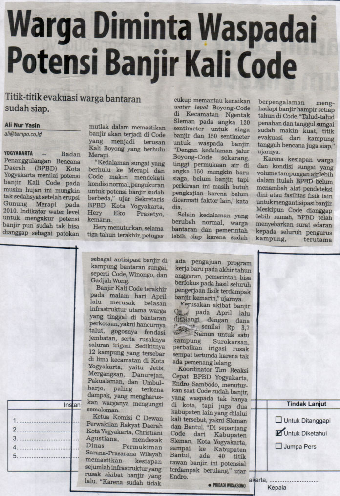 Kliping jogja terbaru