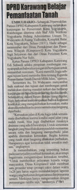 Kliping jogja terbaru