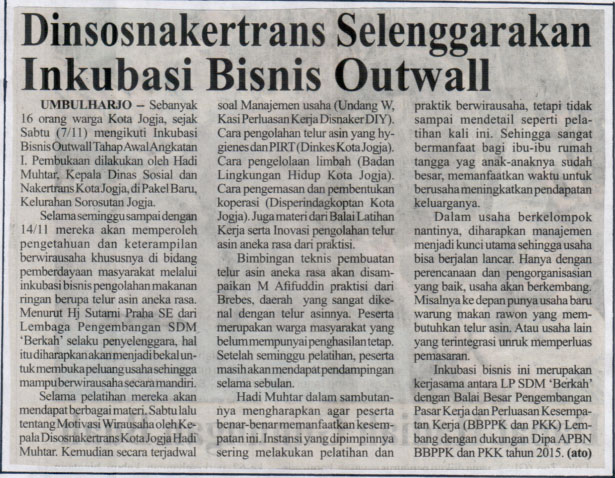 Kliping jogja terbaru