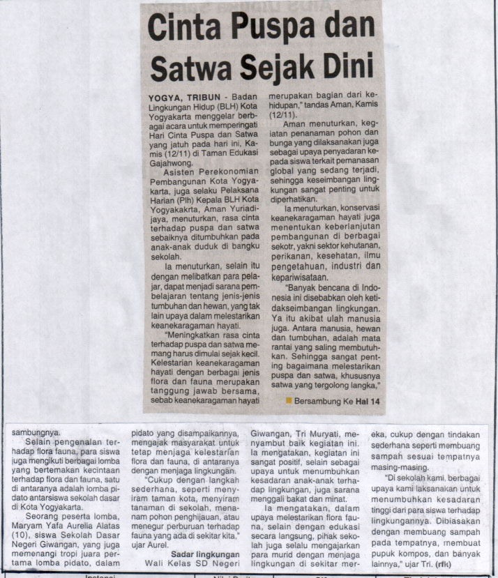 Kliping jogja terbaru