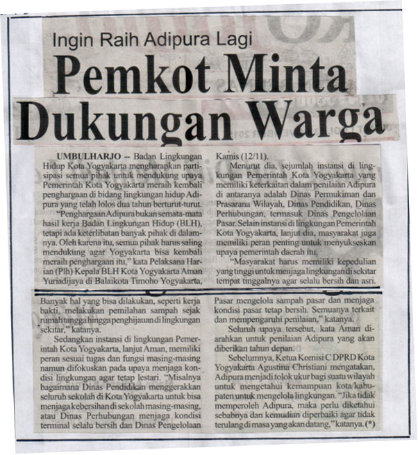 Kliping jogja terbaru