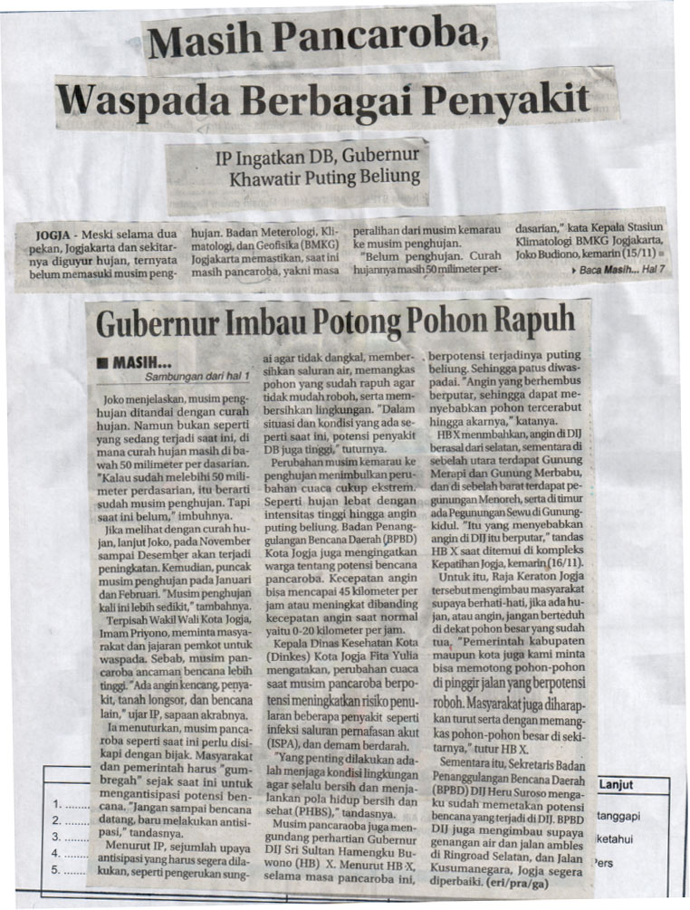 Kliping jogja terbaru