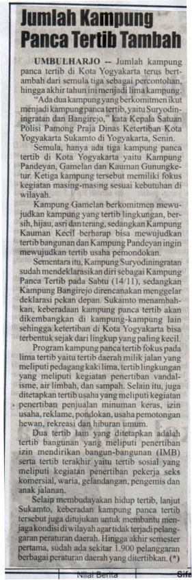 Kliping jogja terbaru