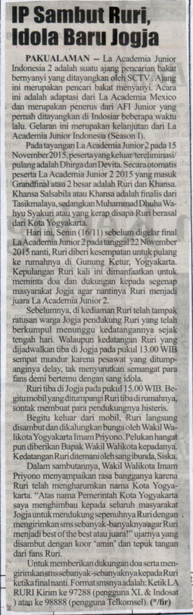 Kliping jogja terbaru