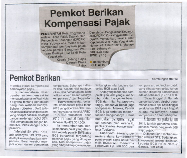 Kliping jogja terbaru