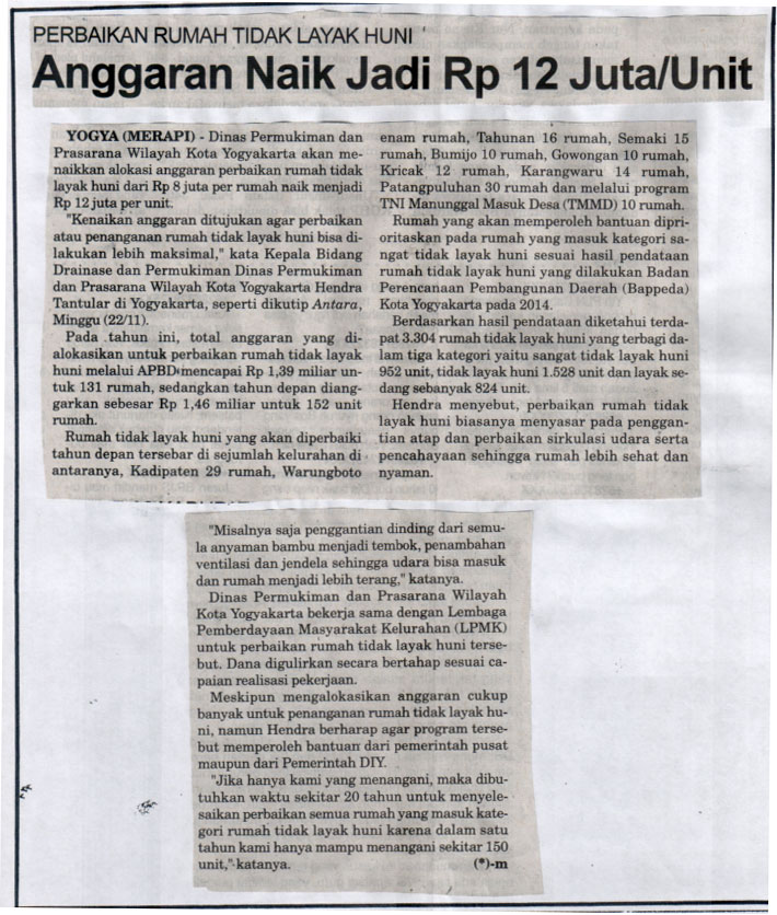 Kliping jogja terbaru