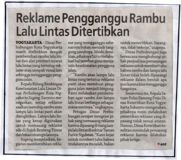 Kliping jogja terbaru