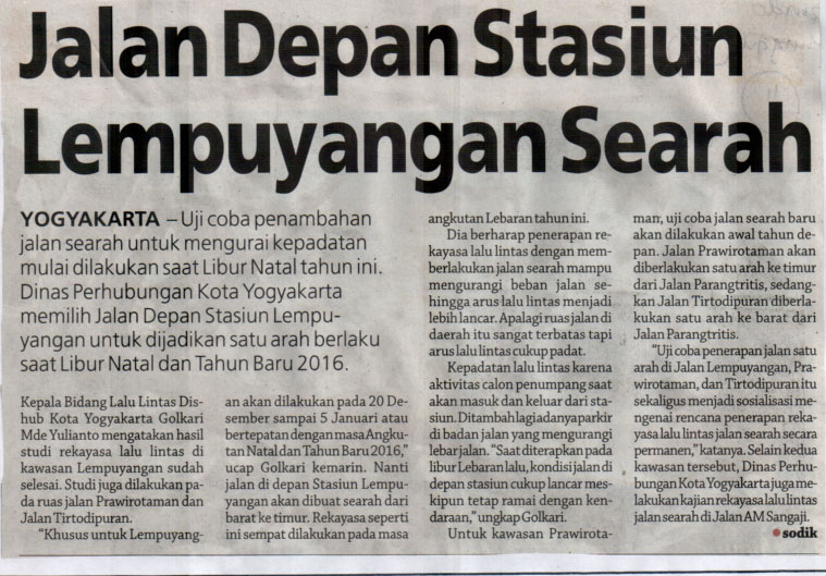 Kliping jogja terbaru