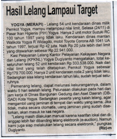 Kliping jogja terbaru