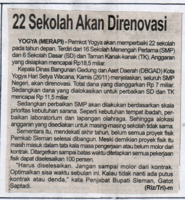 Kliping jogja terbaru