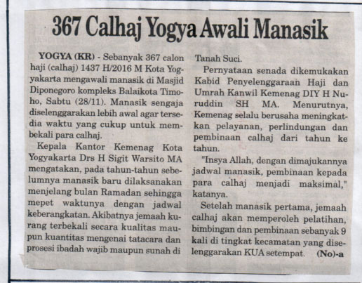 Kliping jogja terbaru