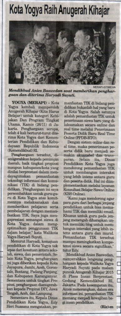 Kliping jogja terbaru