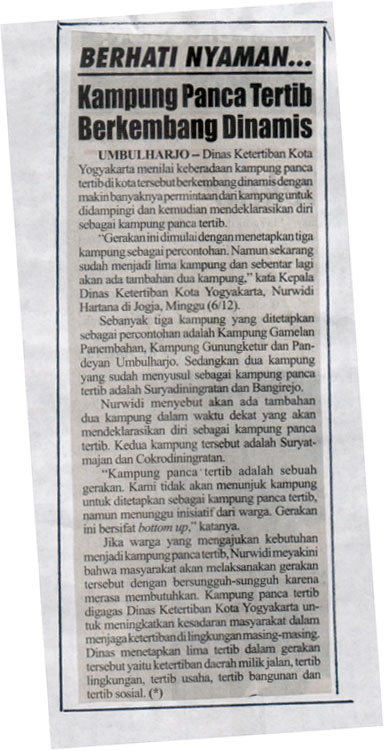Kliping jogja terbaru